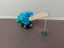 Vintage Wind Up Magnetic Crane