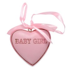 Baby Girl Pink Charm Tag