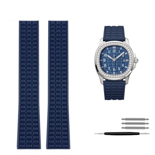 Waterproof silicone watch band - silicone,