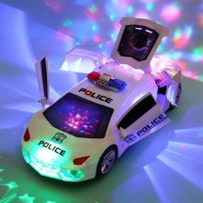 NEW Toys Car for Boys Kids Electric Police Car Music LED Light Cool Toy Car Gift