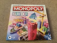 Monopoly Builder Board Game, Hasbro, Complete, complete good condition 