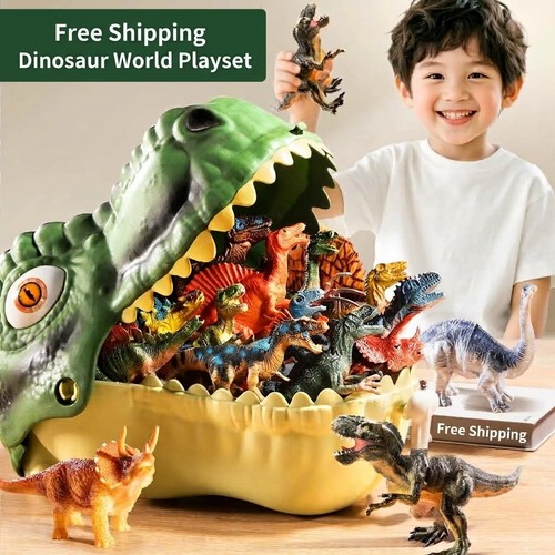 Dinosaur toys for kids 46pcs - dinosaur,