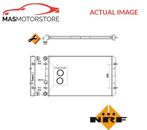 Engine cooling radiator nrf - cooling,