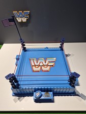 Original WWF Hasbro Blue Ring