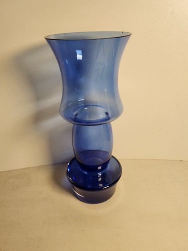 Vintage retro blue glass - vintage,