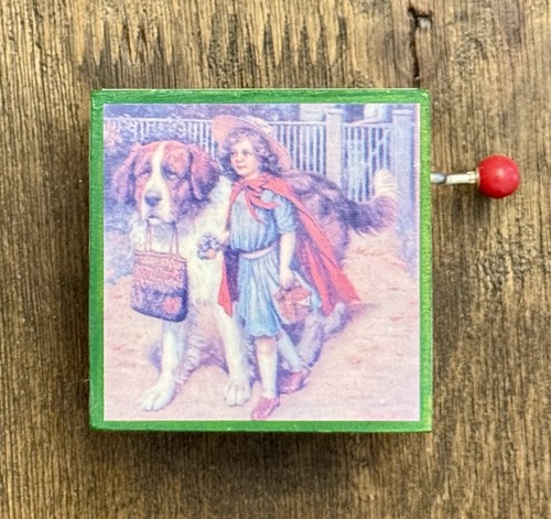 Working vintage bernard dog - bernard,