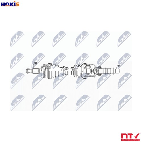 Drive shaft npw 143 - shaft, for