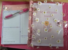 A5 weightloss journal Tracker