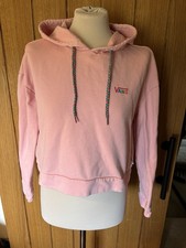 Vans Light Pink Cropped Hoodie