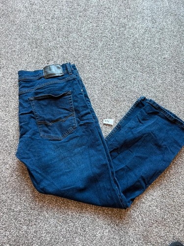 Enzo men blue - straight, leg
