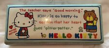 Sanrio Hello Kitty Pencil Case 1980s