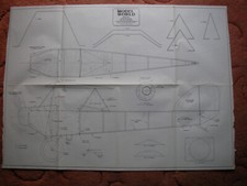 RC Model World Plans of the Elias Aircoupe semi scale 45" span