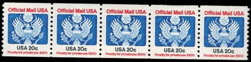 O135 20c eagle official - o135.,