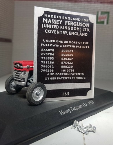 Massey ferguson 165 tractor - ferguson,