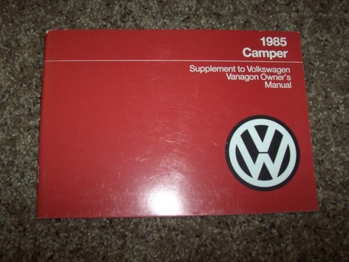 1985 volkswagen camper - 1985,