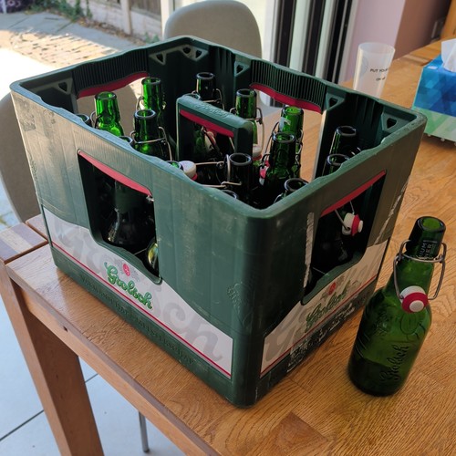 Grolsh crate 1 bottles - &,
