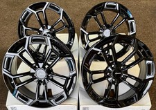 18" Black Y2421D Alloy Wheels