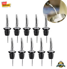 10PCS Stainless Steel Liquor