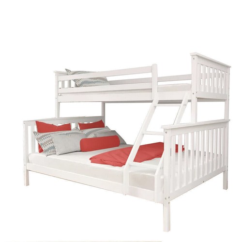 Wooden bunk bed - bunk, double
