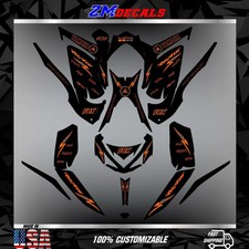 Yamaha Raptor 700 700R graphics kit 2013 2014 2017 to 2025 decals stickers atv