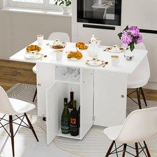 Folding Table with Wheels