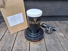 Guinness Bar Top Pump sign & Tap Handle FREE P&P 