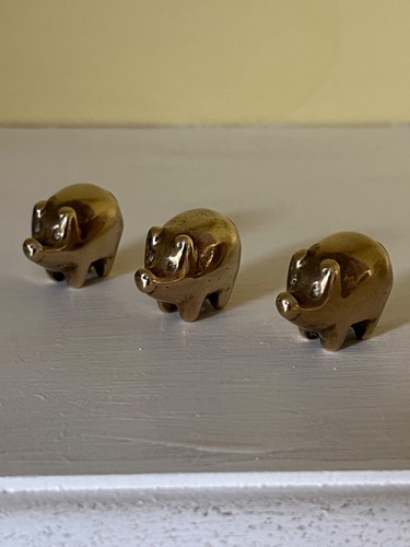 Three little brass - three,