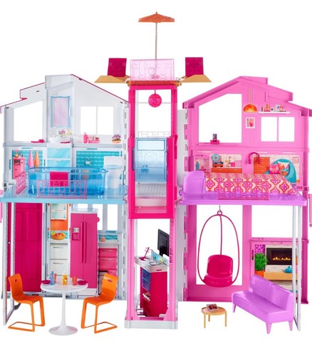 Barbie story folding - barbie,
