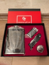 Hip Flask Gift Set Stainless