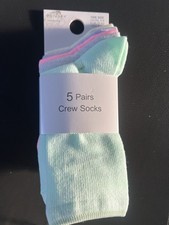 BRAND NEW - 5 X PAIRS OF CREW