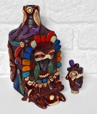Teotihuacan Bottle, Handmade