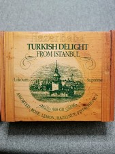 TURKISH DELIGHTS BOX "HAZER BABA" FROM Turkey, EMPTY 
