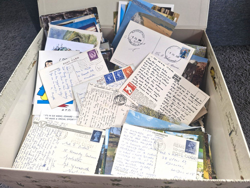 Vintage postcards 1950s - vintage,