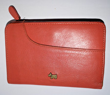 RADLEYS SMALL LEATHER PURSE / WALLET. PINK.