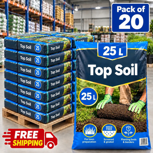 500l top soil - top, x