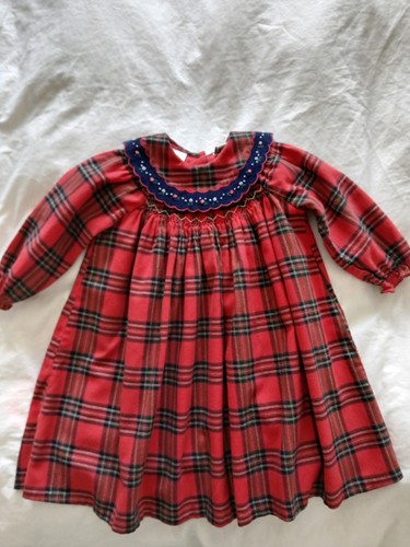 Sarah louise red check - louise, dress