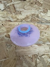 VASART MONART STRATHEARN SCOTTISH ART GLASS Vase Pink Blue HG C/6 ‘87