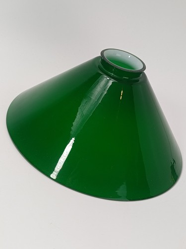 Green cased glass coolie - cased, light