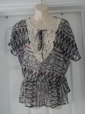 Carbon Blouse Ladies Size 10