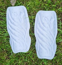 Football Shin Pads Puma Powercat Lite S or M Boys Kids Junior Mens Slip In