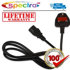 Panasonic TH-37PX600B 37" Inch LED LCD TV Television AC Power Cable Lead UK for