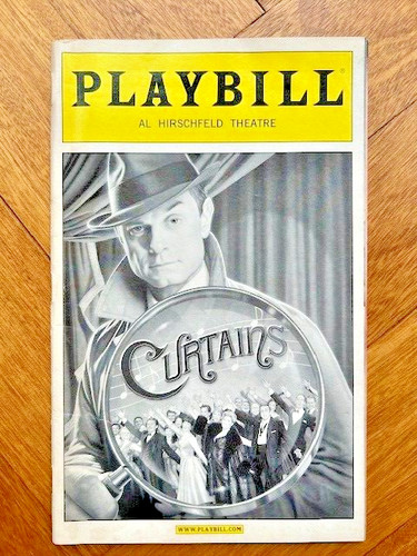 Playbill curtains theatre - playbill,