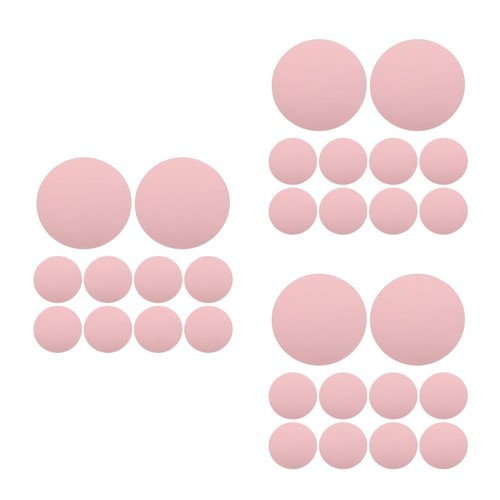 Pcs round mirror plates - round,