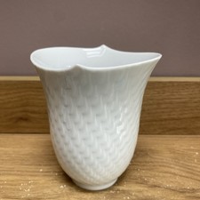 Meissen White Porcelain Vase