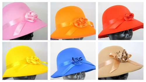 Women elegant cloche hat - cloche,