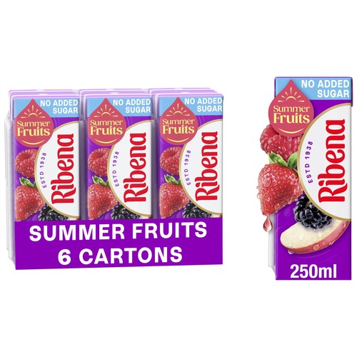 Ribena summer fruits added - fruits,