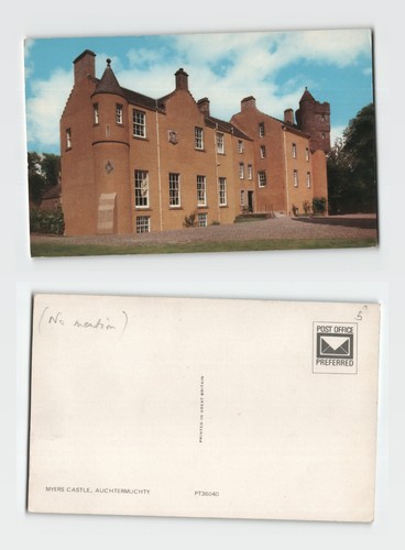 Postcard myers castle - postcard,