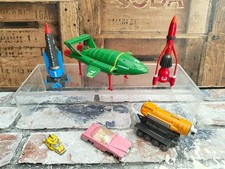 Thunderbirds Matchbox Vehicle Set Thunderbird 1 2 3 4 FAB 1 - Metal Die Cast