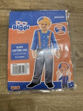 Blippi Costume Ages 3-4