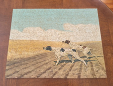 Antique Wooden Jigsaw Puzzle J